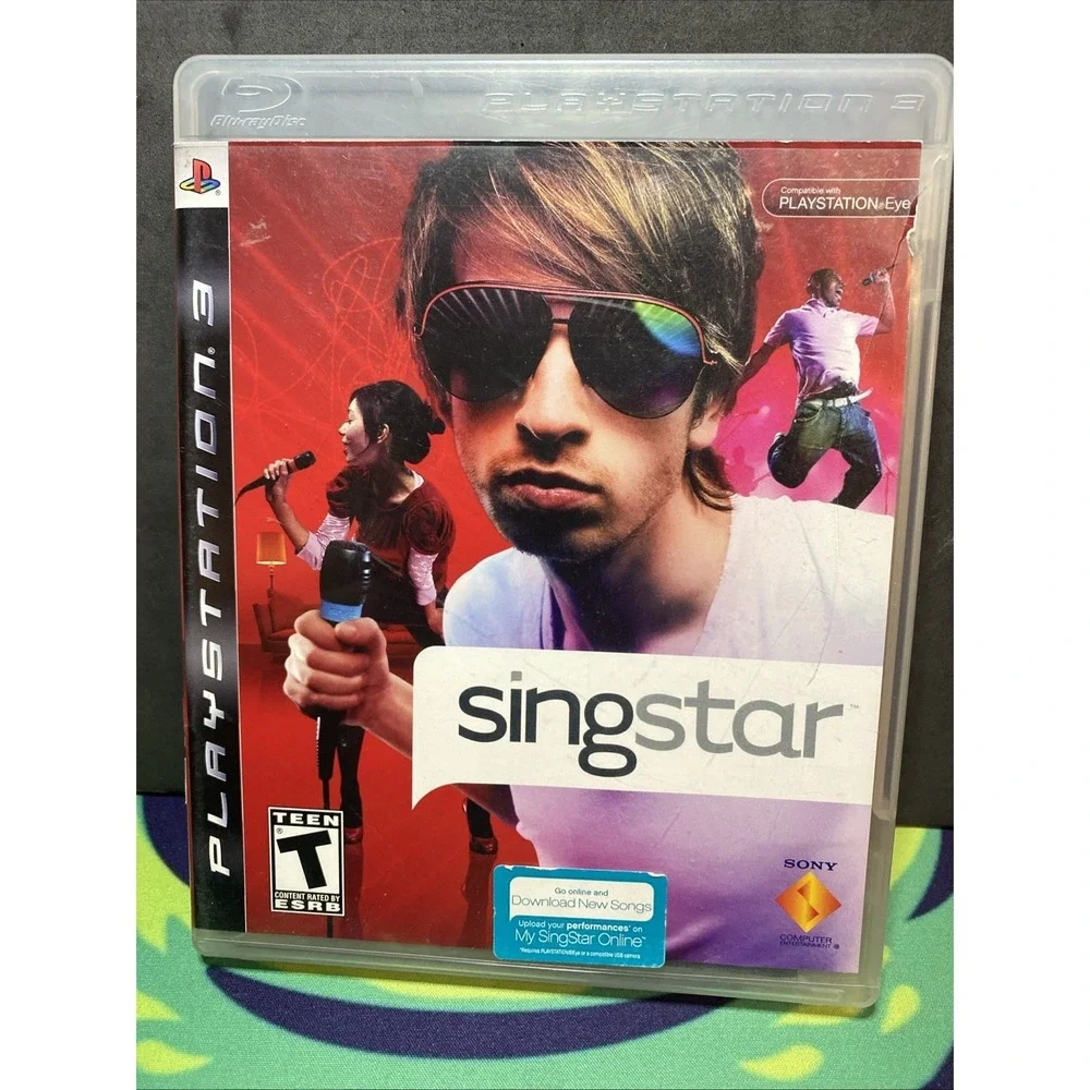 SingStar PlayStation 3 PS3 W/Manual